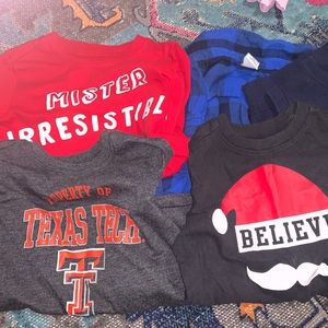 Boys long sleeve lot - 3T - smoke free pet free home